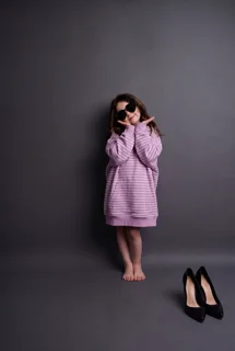 بسته ۴ عددی هودی رینگی دونخ لاکرادار "رایکا" رنگ ارکیده